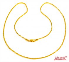 Necklace ( Chains) - Plain Gold Chains