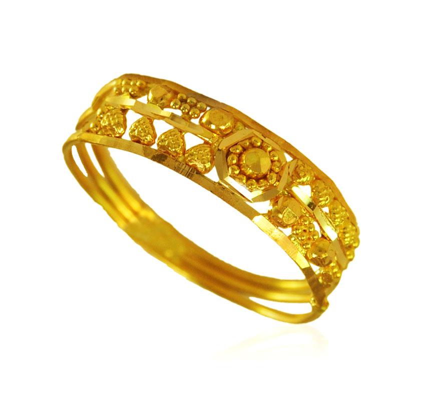 22kt Yellow Gold Ring - Rilg22833 - [Rings > Ladies Gold Ring]