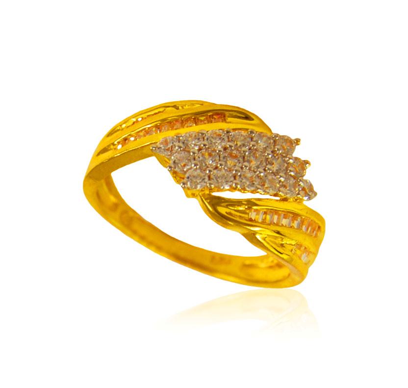 Buy quality 22 carat gold ladies rings RH-LR433 in Ahmedabad