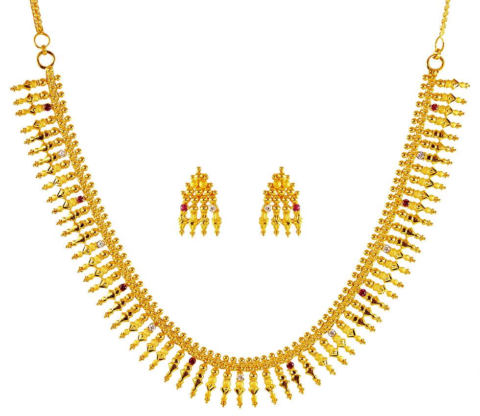 mullamottu mala necklace